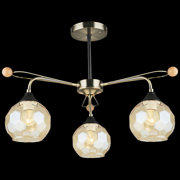 Потолочный светильник Reluce 02018-0.3-03 AB+BK