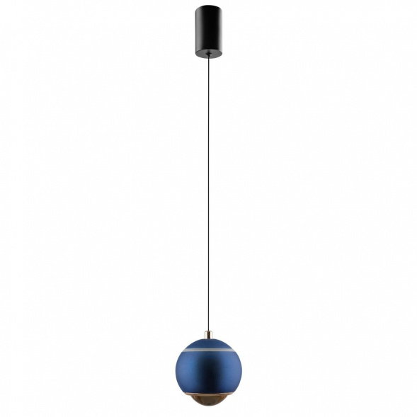 Подвесной светодиодный светильник Crystal Lux Caro SP Led Blue