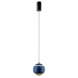 Подвесной светодиодный светильник Crystal Lux Caro SP Led Blue