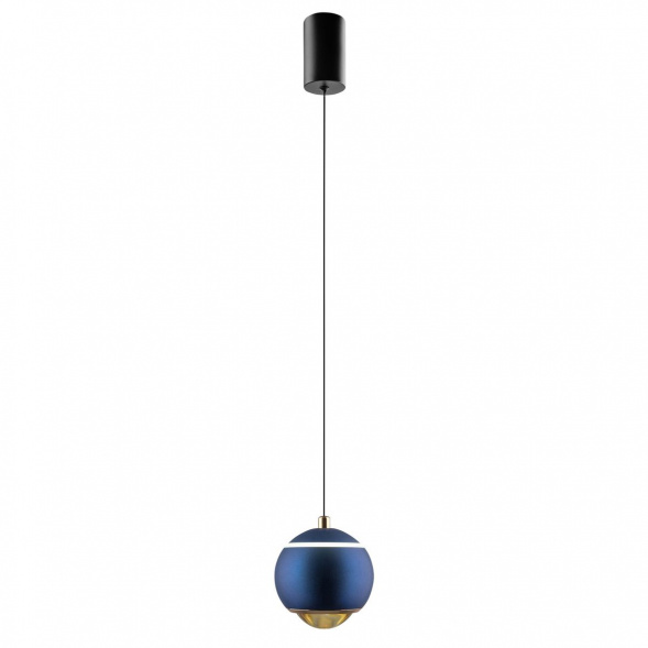 Подвесной светодиодный светильник Crystal Lux Caro SP Led Blue