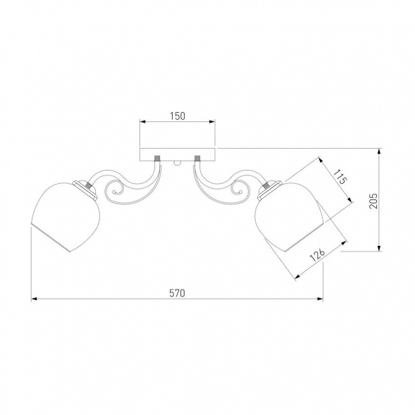 Потолочный светильник Eurosvet 30138/5 золото