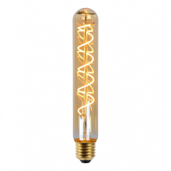 Лампа светодиодная диммируемая Lucide E27 5W 2200K янтарная 49035/20/62