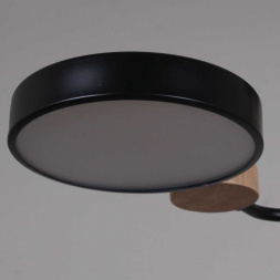 Светильник потолочный Reluce 03326-0.3-05 BK+WOOD