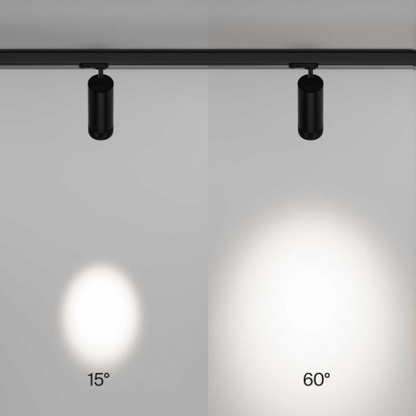 Трековый светодиодный светильник Maytoni Technical Focus Zoom TR198-3-20W4K-Z-B