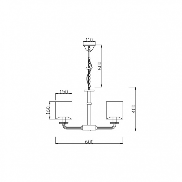 Подвесная люстра Vele Luce Princess VL1753L05