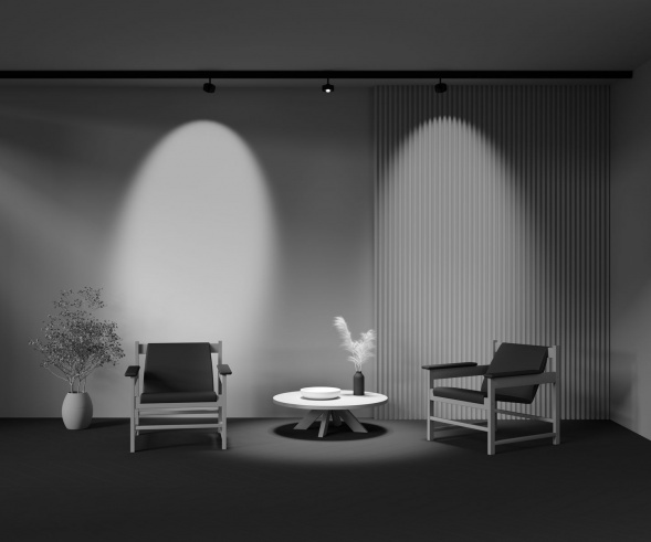 Трековый светодиодный светильник Maytoni Technical Exility Lens TR217-2-15W3K-B