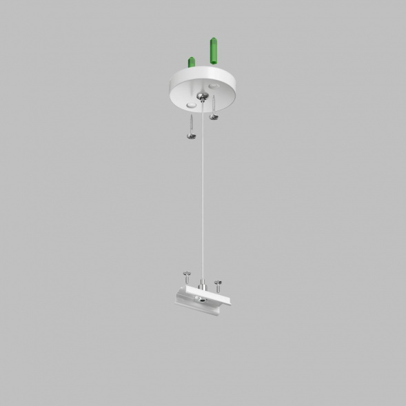 Подвесное крепление для шинопровода Denkirs Smart Base TR2106-WH