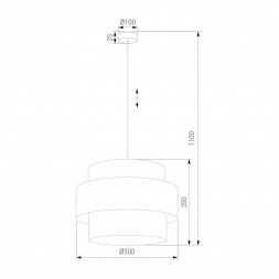 Подвесной светильник TK Lighting 5099 Calisto