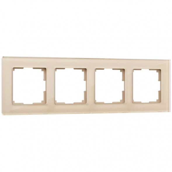 Рамка Werkel Favorit на 4 поста шампань W0041111 4690389159978