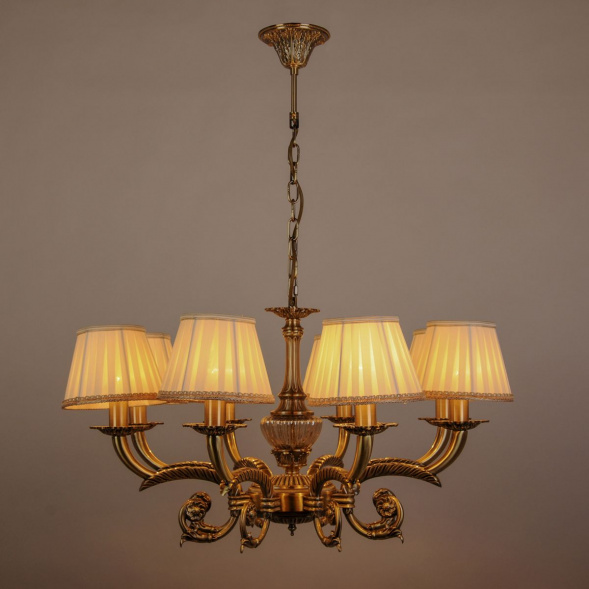 Подвесная люстра Abrasax Sylvia L.8110-8BR Shade