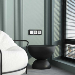 Рамка Werkel Elite на 3 поста черный W0032448 4690389196225