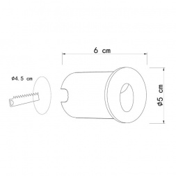 Уличный светодиодный светильник Arte Lamp Piazza A3802IN-1BK