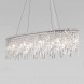 Подвесная люстра Eurosvet Blitz 60159/10 хром/ прозрачный хрусталь Strotskis Smart