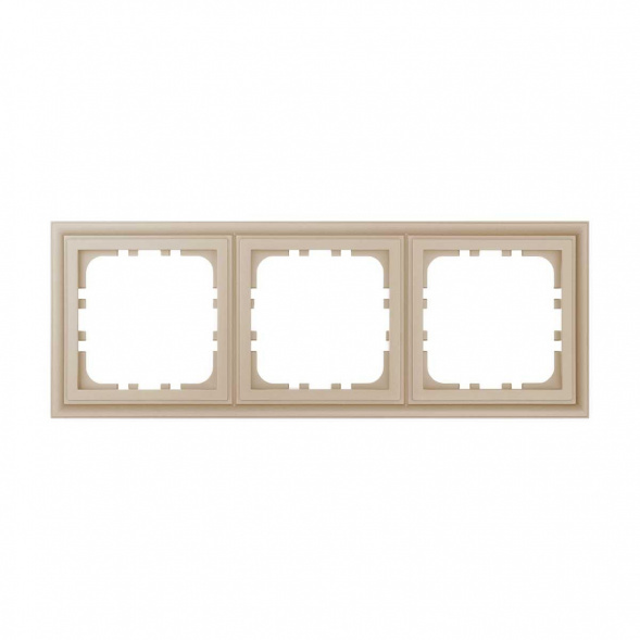 Рамка 3-постовая LK Studio (шампань) LK80 CLASSIC, 894306-1