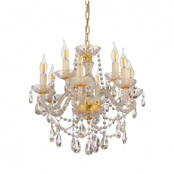 Подвесная люстра Lumina Deco Eliza LDP 7026-6+3 SL+GD