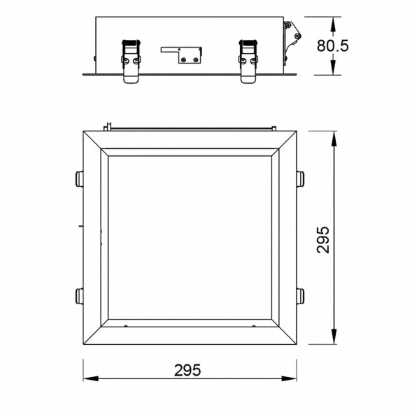 Встраивамое светодиодное окно Mantra BLUE SKY 9093
