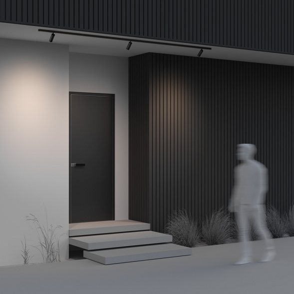 Уличный трековый светильник Maytoni Outdoor O-TR02-1-S-15WB3K