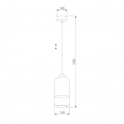 Подвесной светильник TK Lighting 3356 Marco Silver