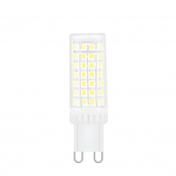 Лампа светодиодная диммируемая Gauss G9 5,5W 4100К прозрачная 107309255-D