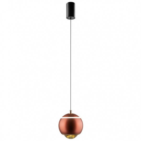 Подвесной светодиодный светильник Crystal Lux Caro SP Led Red