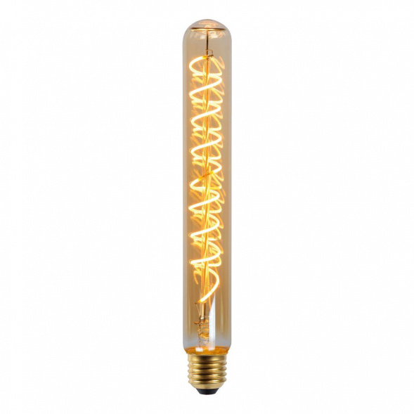 Лампа светодиодная диммируемая Lucide E27 5W 2200K янтарная 49035/25/62