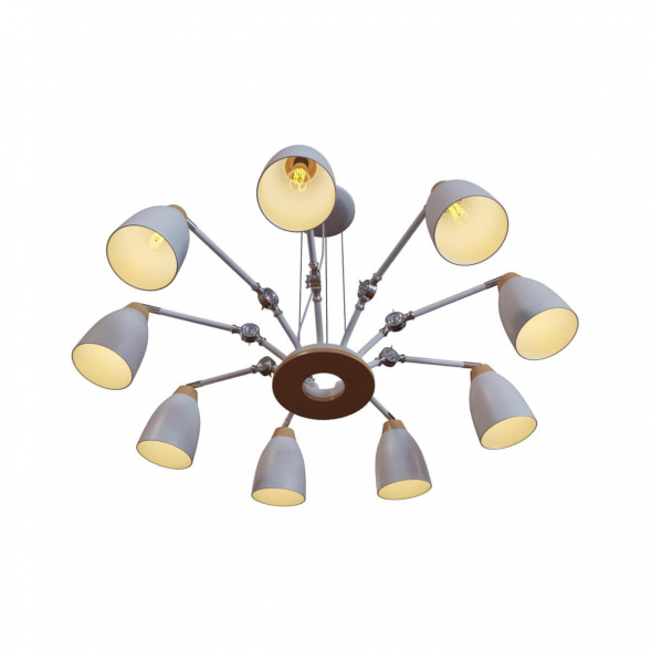 Подвесная люстра Loft IT Watchman Loft4402/9Wh