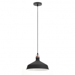 Подвесной светильник ЭРА Loft PL2 BK/RC Б0037413