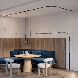 Трековый светодиодный светильник Maytoni Technical Basis TR190-1-5W3K-B