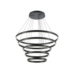 Подвесной светодиодный светильник Maytoni Rim MOD058PL-L200BK