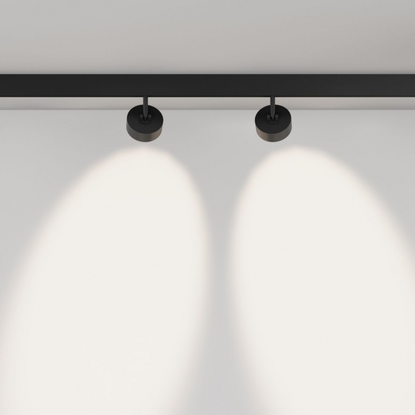 Трековый светодиодный светильник Maytoni Technical Exility Lens TR217-4-15WTW-DD-B