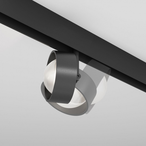 Трековый светодиодный светильник Maytoni Technical Exility Lens TR217-4-15WTW-DD-B