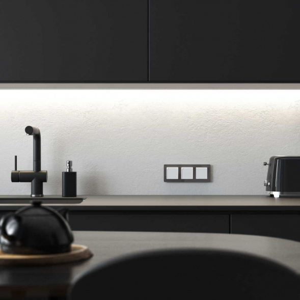 Клавиша для выключателя перекрестного Werkel белый акрил W1119041 4690389197376