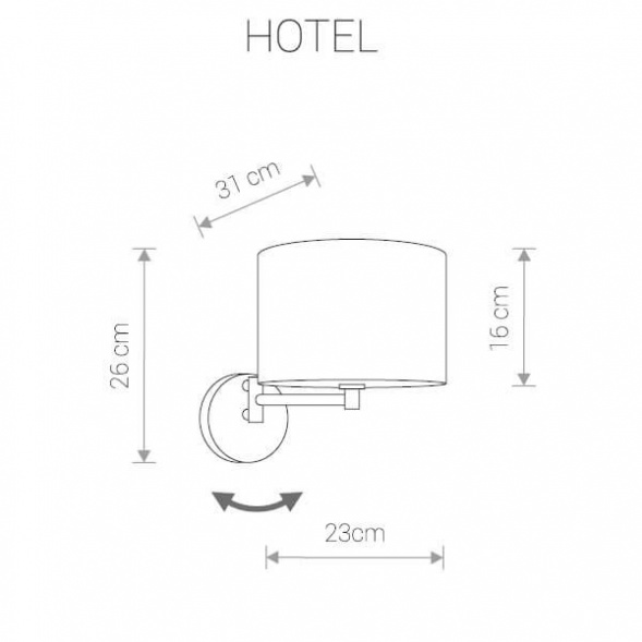 Бра Nowodvorski Hotel 9303