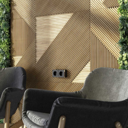 Розетка с заземлением Werkel Gallant черный/хром W5071035 4690389164514