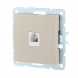 Розетка телефонная RJ-12 LK Studio LK60 бежевый 865501-1