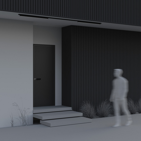 Уличный трековый светильник Maytoni Outdoor O-TR02-1-S-24WB4K