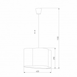 Подвесной светильник TK Lighting 3360 Cloud