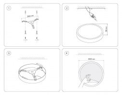 Настенно-потолочный светодиодный светильник Ambrella light Wallers Wall FW11112