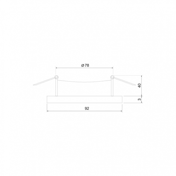 Встраиваемый светильник Elektrostandard 122 MR16 серебро/белый a053353