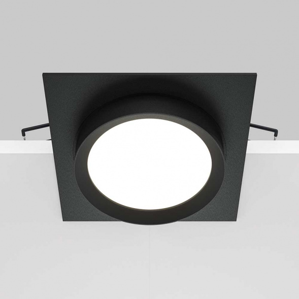 Встраиваемый светильник Maytoni Hoop DL086-GX53-SQ-B