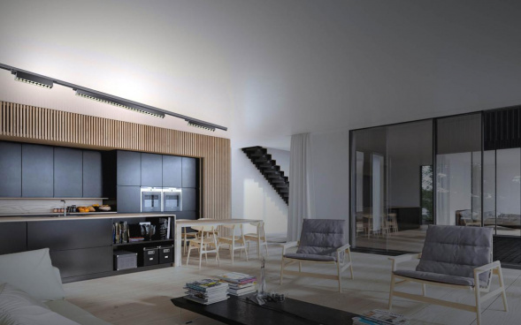 Трековый трехфазный светодиодный светильник Novotech Port Iter 358847