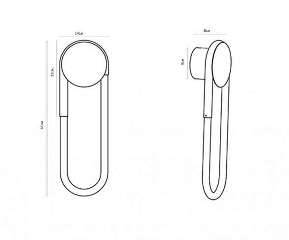 Бра Kink Light Канто 08273,33(4000K)
