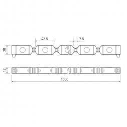 Прожектор светодиодный Arlight 18W 4000K AR-FLB-Flex-1000-18W-220V Day 30deg 023483