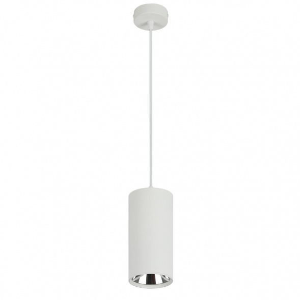 Подвесной светильник ЭРА PL12 GX53 WH/SL Б0048543