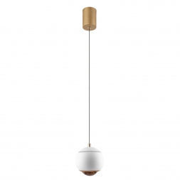 Подвесной светодиодный светильник Crystal Lux Caro SP Led White