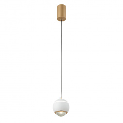 Подвесной светодиодный светильник Crystal Lux Caro SP Led White