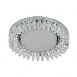 Встраиваемый светильник ЭРА LED с подсветкой DK LD20 SL/WH Б0028065