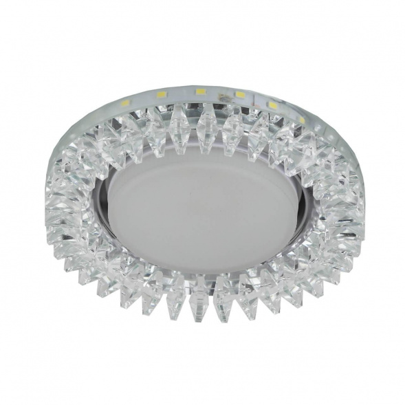 Встраиваемый светильник ЭРА LED с подсветкой DK LD20 SL/WH Б0028065