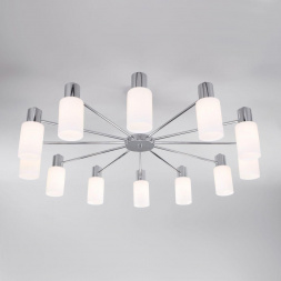 Потолочная люстра Eurosvet Vegga 70160/12 хром Smart