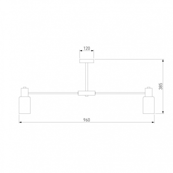 Потолочная люстра Eurosvet Vegga 70160/12 хром Smart